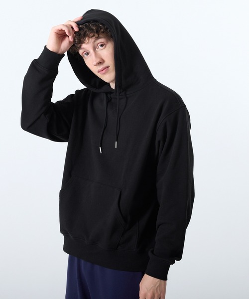 coca(coca)(コカ)の「裏毛プルパーカー(パーカー・メンズ・ブラック/ライトグレー・XL/M/L)」の14枚目の写真