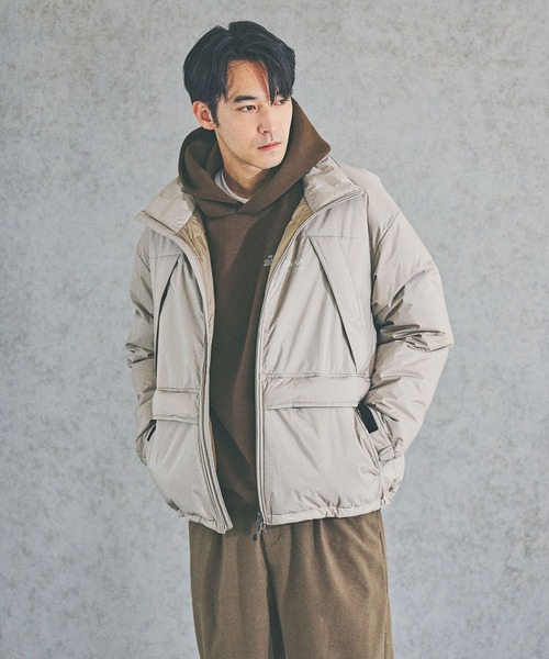 NANGA(ナンガ)の「【NANGA Mt.&Sea(ナンガ)】オーロラスタンドダウン25AW(ダウンジャケット/コート・メンズ・カーキ/ベージュ/ブラック・LARGE/MEDIUM)」の20枚目の写真