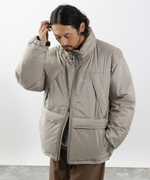NANGA(ナンガ)の「【NANGA Mt.&Sea(ナンガ)】オーロラスタンドダウン25AW(ダウンジャケット/コート・メンズ・カーキ/ベージュ/ブラック・LARGE/MEDIUM)」の18枚目の写真