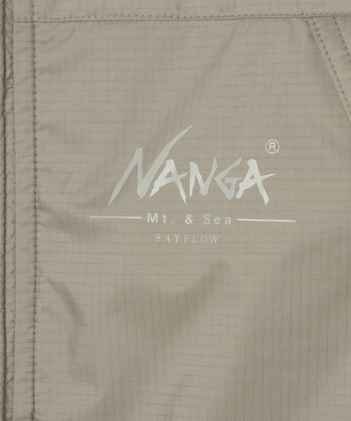 NANGA(ナンガ)の「【NANGA Mt.&Sea(ナンガ)】オーロラスタンドダウン25AW(ダウンジャケット/コート・メンズ・カーキ/ベージュ/ブラック・LARGE/MEDIUM)」の17枚目の写真