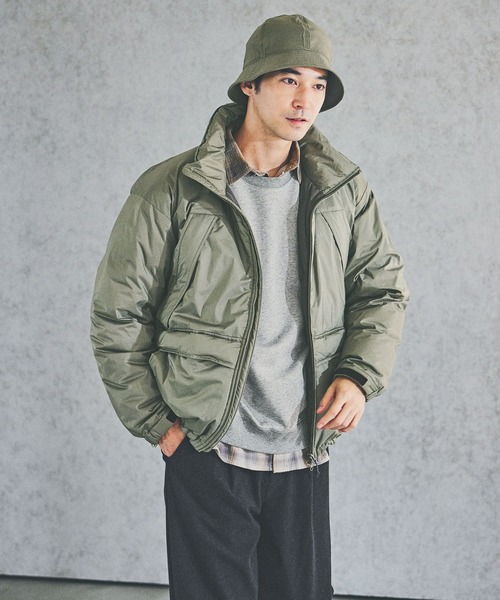 NANGA(ナンガ)の「【NANGA Mt.&Sea(ナンガ)】オーロラスタンドダウン25AW(ダウンジャケット/コート・メンズ・カーキ/ベージュ/ブラック・LARGE/MEDIUM)」の13枚目の写真
