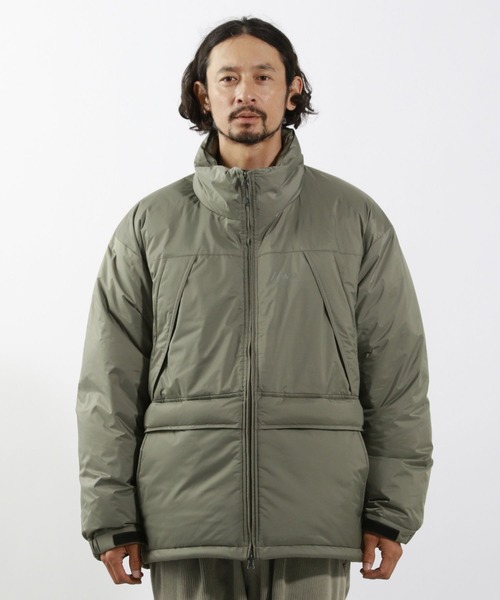NANGA(ナンガ)の「【NANGA Mt.&Sea(ナンガ)】オーロラスタンドダウン25AW(ダウンジャケット/コート・メンズ・カーキ/ベージュ/ブラック・LARGE/MEDIUM)」の10枚目の写真
