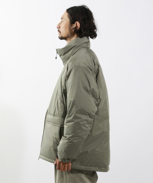 NANGA(ナンガ)の「【NANGA Mt.&Sea(ナンガ)】オーロラスタンドダウン25AW(ダウンジャケット/コート・メンズ・カーキ/ベージュ/ブラック・LARGE/MEDIUM)」の9枚目の写真
