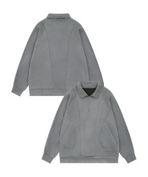 aimoha(�A�C���n)��aimohamen �X�E�F�[�h���n�[�t�W�b�v�X�E�F�b�g/Half-zip sweatshirt(�X�E�F�b�g)