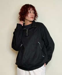 aimoha(�A�C���n)��aimohamen �X�E�F�[�h���n�[�t�W�b�v�X�E�F�b�g/Half-zip sweatshirt(�X�E�F�b�g)