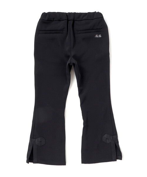 BeBe（ベベ）の「リボンスリットダブルクロスロングパンツ（その他パンツ・キッズ・ブラック/パープル・140cm/110cm/130cm/150cm/120cm）」の10枚目の写真