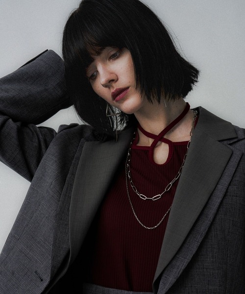 HARE ヴィンテージソデアキビッグテーラードジャケット チェック