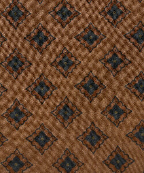 SOVEREIGN（ソブリン）の「＜SOVEREIGN＞コモン プリント ネクタイ（ネクタイ・メンズ・ブラウン系/ワイン・FREE）」の7枚目の写真