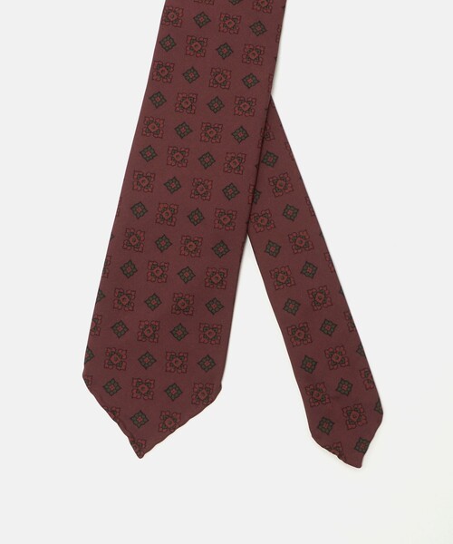 SOVEREIGN（ソブリン）の「＜SOVEREIGN＞コモン プリント ネクタイ（ネクタイ・メンズ・ブラウン系/ワイン・FREE）」の4枚目の写真