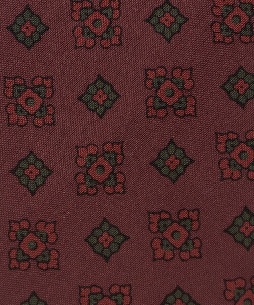 SOVEREIGN（ソブリン）の「＜SOVEREIGN＞コモン プリント ネクタイ（ネクタイ・メンズ・ブラウン系/ワイン・FREE）」の6枚目の写真