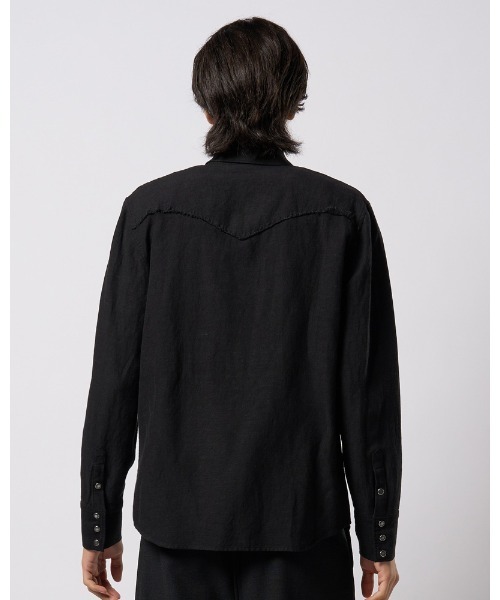 wjk（ダヴルジェイケイ）の「western shirt（シャツ/ブラウス・メンズ・ホワイト/ブラック/ブルー・SMALL/MEDIUM/LARGE/X-LARGE）」の9枚目の写真