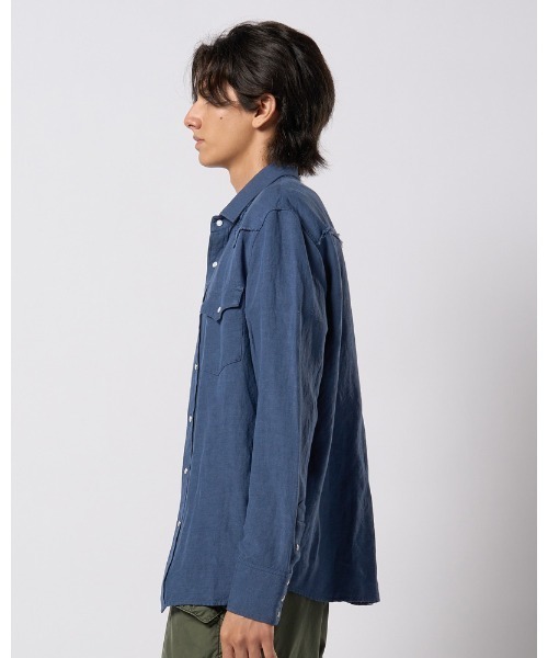 wjk（ダヴルジェイケイ）の「western shirt（シャツ/ブラウス・メンズ・ホワイト/ブラック/ブルー・SMALL/MEDIUM/LARGE/X-LARGE）」の11枚目の写真