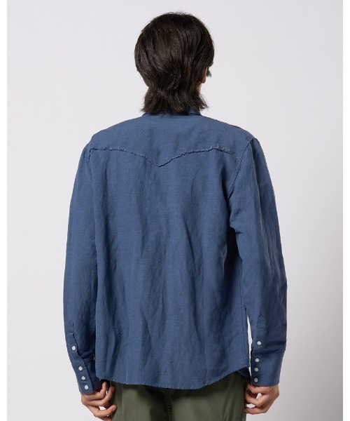 wjk（ダヴルジェイケイ）の「western shirt（シャツ/ブラウス・メンズ・ホワイト/ブラック/ブルー・SMALL/MEDIUM/LARGE/X-LARGE）」の12枚目の写真