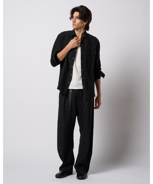 wjk（ダヴルジェイケイ）の「western shirt（シャツ/ブラウス・メンズ・ホワイト/ブラック/ブルー・SMALL/MEDIUM/LARGE/X-LARGE）」の15枚目の写真