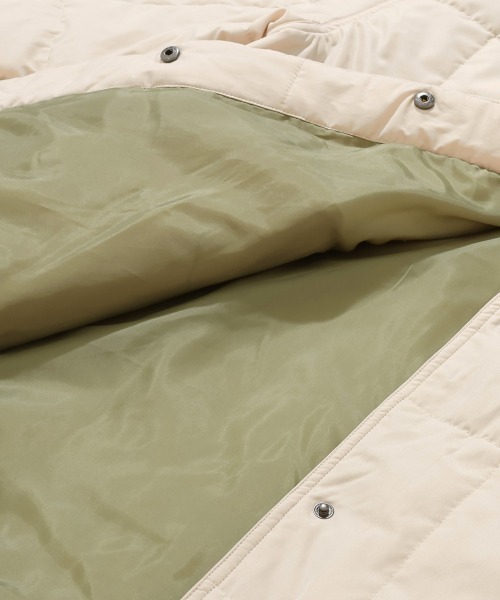 KRIFF MAYER Lady's Collection(クリフメイヤーレディースコレクション)の「キルト中綿ジャケット(ダウンジャケット/コート・レディース・ナチュラル/カーキ・MEDIUM/LARGE)」の13枚目の写真