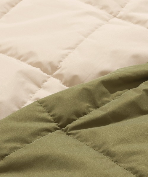 KRIFF MAYER Lady's Collection(クリフメイヤーレディースコレクション)の「キルト中綿ジャケット(ダウンジャケット/コート・レディース・ナチュラル/カーキ・MEDIUM/LARGE)」の8枚目の写真