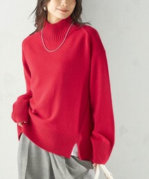 SHIPS | 〈手洗い可能〉ウール カシミヤ ハイネック プルオーバー(ニット/セーター)