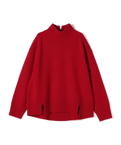 セール】〈手洗い可能〉ウール カシミヤ ハイネック プルオーバー