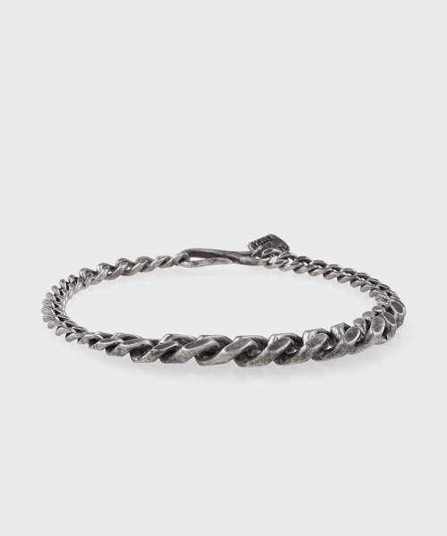 Paul Smith(ポールスミス)の「【限定】フラットリンクチェーン ブレスレット【250926 EC240F】(ブレスレット・メンズ・シルバー・FREE)」の7枚目の写真