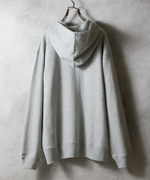 FIRM COTTON FULL ZIP SWEAT HOODIE / ファーム コットン ワン
