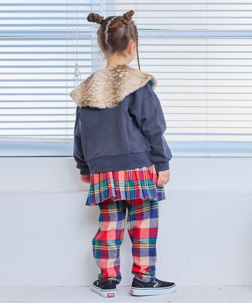 MARKEY'S（マーキーズ）の「チェックプリーツスカート（スカート・キッズ・イエロー系その他/グリーン系その他/レッド系その他・S/M/L/LL）」の17枚目の写真