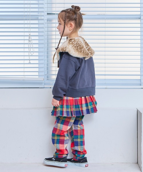 MARKEY'S（マーキーズ）の「チェックプリーツスカート（スカート・キッズ・イエロー系その他/グリーン系その他/レッド系その他・S/M/L/LL）」の16枚目の写真