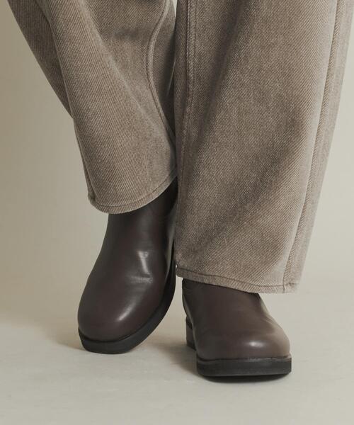 SENSE OF PLACE by URBAN RESEARCH(センスオブプレイスバイアーバンリサーチ)の「ラウンドトゥサイドジップブーツ(ブーツ・メンズ・ブラック/ブラウン・26.5/27.5)」の13枚目の写真
