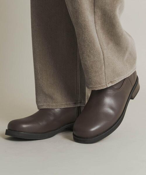 SENSE OF PLACE by URBAN RESEARCH(センスオブプレイスバイアーバンリサーチ)の「ラウンドトゥサイドジップブーツ(ブーツ・メンズ・ブラック/ブラウン・26.5/27.5)」の14枚目の写真
