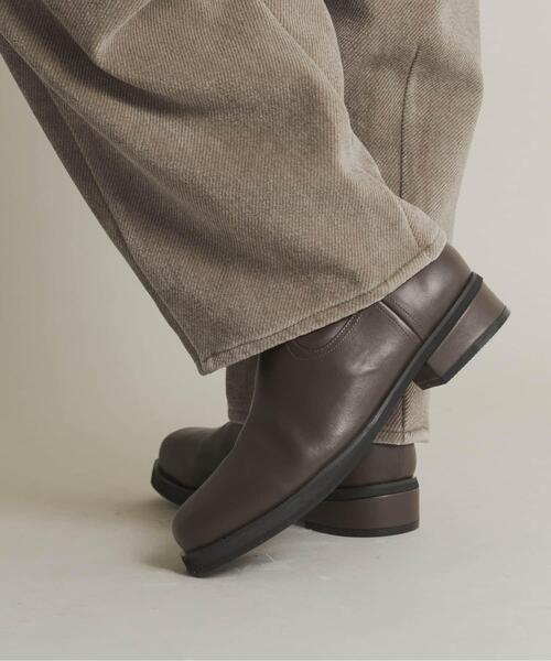 SENSE OF PLACE by URBAN RESEARCH(センスオブプレイスバイアーバンリサーチ)の「ラウンドトゥサイドジップブーツ(ブーツ・メンズ・ブラック/ブラウン・26.5/27.5)」の16枚目の写真