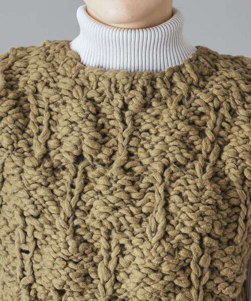 muller of yoshiokubo(ミュラーオブヨシオクボ)の「muller of yoshiokubo(ミュラーオブヨシオクボ)BUMPY VEST(ベスト・レディース・グリーン・00)」の4枚目の写真