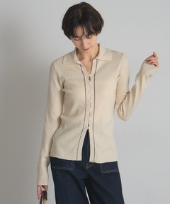 DOUBLE LAYERED ニットシャツ（ニット/セーター）｜MOUSSY（マウジー
