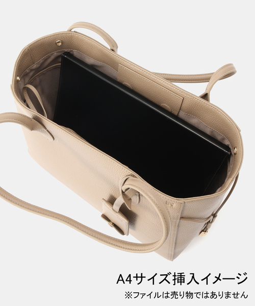 story.(ストーリー)の「Story. /ストーリー2way CODE TOTE L(トートバッグ・レディース・ベージュ/ブラック・FREE)」の10枚目の写真