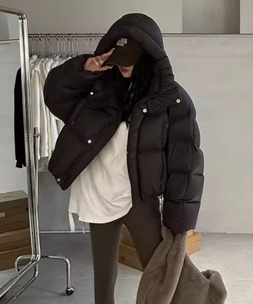 PAISON&DRUG ショート丈 ダウンジャケット ショート丈ダウンジャケット