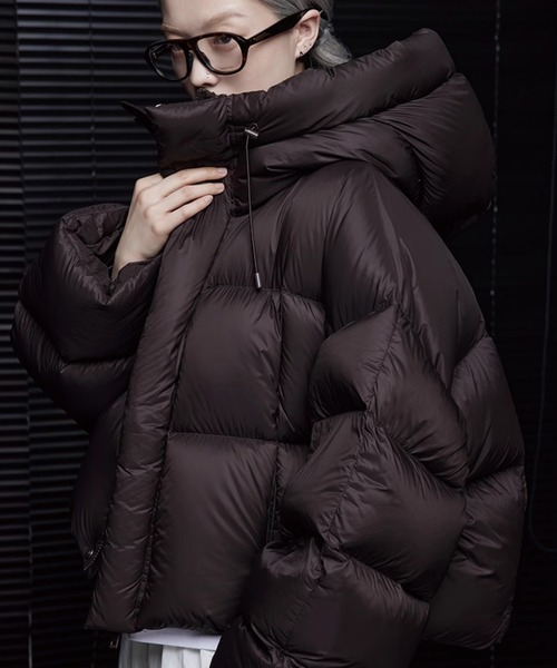 セール】【最終入荷】＼首周りまであったか♪／ フード付き パディング