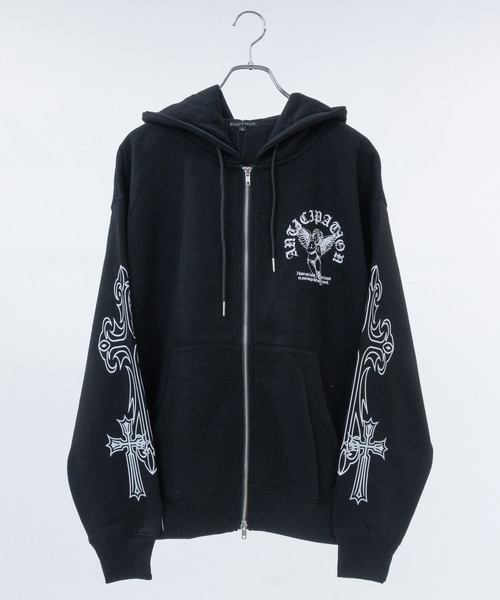 セール】【31】エンジェルプリント フルジップパーカー（パーカー