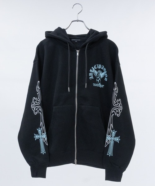 セール】【31】エンジェルプリント フルジップパーカー（パーカー