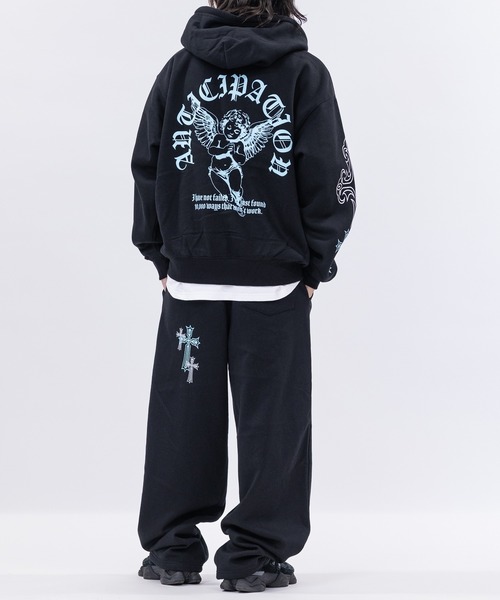 31】エンジェルプリント フルジップパーカー（パーカー）｜BIKE STAR