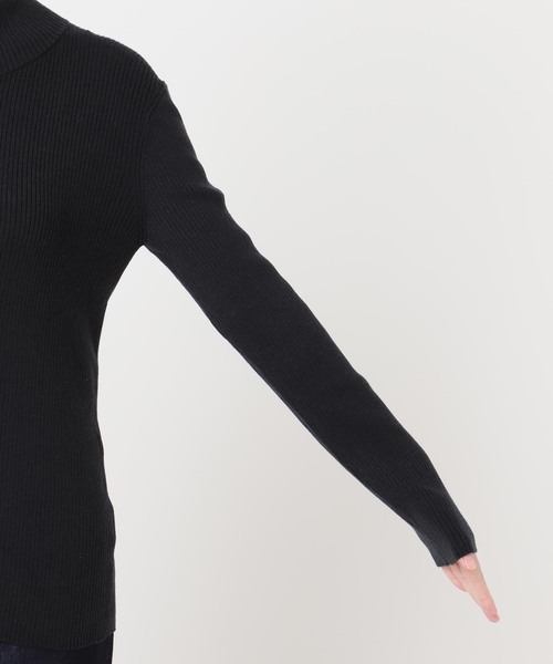 journal standard L'essage(ジャーナルスタンダードレサージュ)の「ハイゲージリブZIPプルオーバー(ニット/セーター・レディース・チャコールグレー/その他16・FREE)」の17枚目の写真