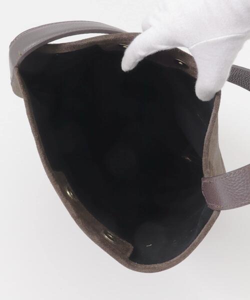 URBAN RESEARCH（アーバンリサーチ）の「ワンハンドルスウェードトートバッグ（トートバッグ・レディース・ダークブラウン/ベージュ系その他・-）」の20枚目の写真