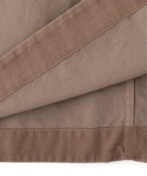 MHL.(エムエイチエル)の「GARMENT DYE COTTON MOLESKIN(ワンピース・レディース・ブラック/グレー・1/2)」の6枚目の写真