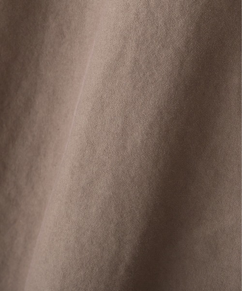 MHL.(エムエイチエル)の「GARMENT DYE COTTON MOLESKIN(ワンピース・レディース・ブラック/グレー・1/2)」の3枚目の写真