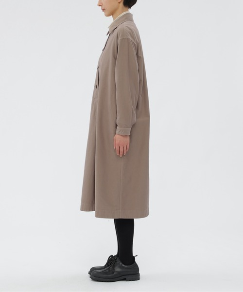 GARMENT DYE COTTON MOLESKIN（ワンピース）｜MHL.（エムエイチエル