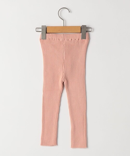 SHIPS（シップス）の「SHIPS KIDS:80～90cm /〈手洗い可能〉リブ レギンス パンツ（その他パンツ・キッズ・ライトグレー/ストーン/ピンク系その他・X-SMALL）」の4枚目の写真