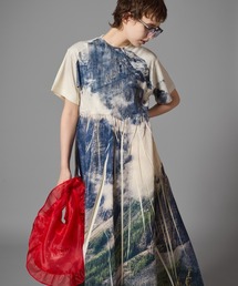 NON TOKYO | NON TOKYO/ノントーキョー/ダイレクトプリントリブワンピース(ワンピース)