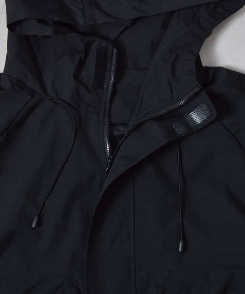 DOUBLE STEAL(ダブルスティール)の「ラグランマウンテンパーカー(マウンテンパーカー・メンズ・ブラック/ベージュ・LARGE/MEDIUM)」の6枚目の写真