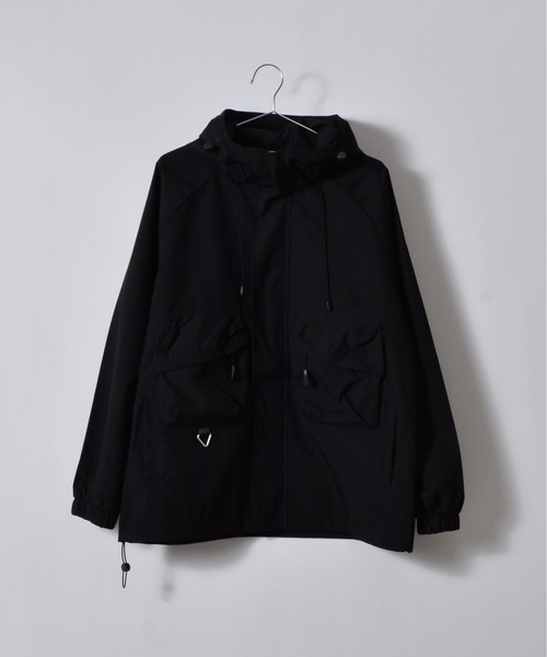 DOUBLE STEAL(ダブルスティール)の「ラグランマウンテンパーカー(マウンテンパーカー・メンズ・ブラック/ベージュ・LARGE/MEDIUM)」の22枚目の写真