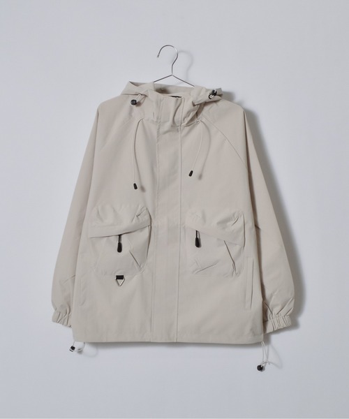 DOUBLE STEAL(ダブルスティール)の「ラグランマウンテンパーカー(マウンテンパーカー・メンズ・ブラック/ベージュ・LARGE/MEDIUM)」の21枚目の写真