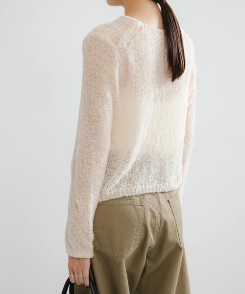 セール】シアーモールショート丈カーディガン（カーディガン/ボレロ