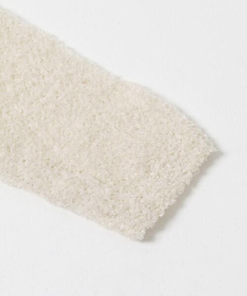 URBAN RESEARCH（アーバンリサーチ）の「シアーモールショート丈カーディガン（カーディガン/ボレロ・レディース・レッド/ライトグレー/オフホワイト・FREE）」の10枚目の写真