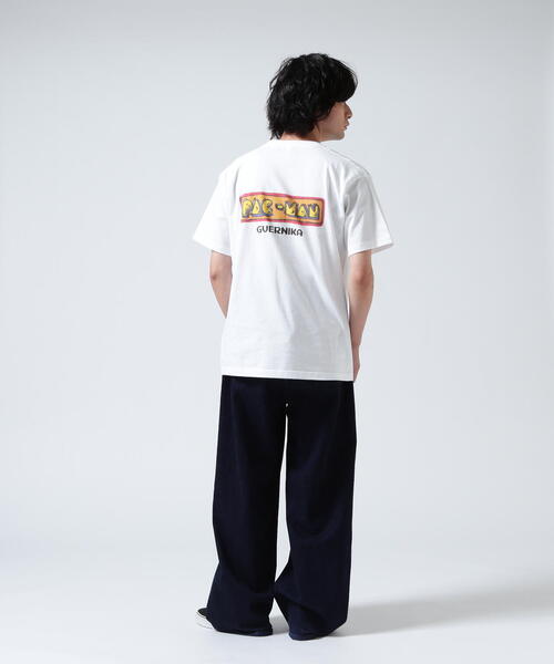 guernika/ゲルニカ/PAC-MAN Print T-shirt / Live-paint（Tシャツ